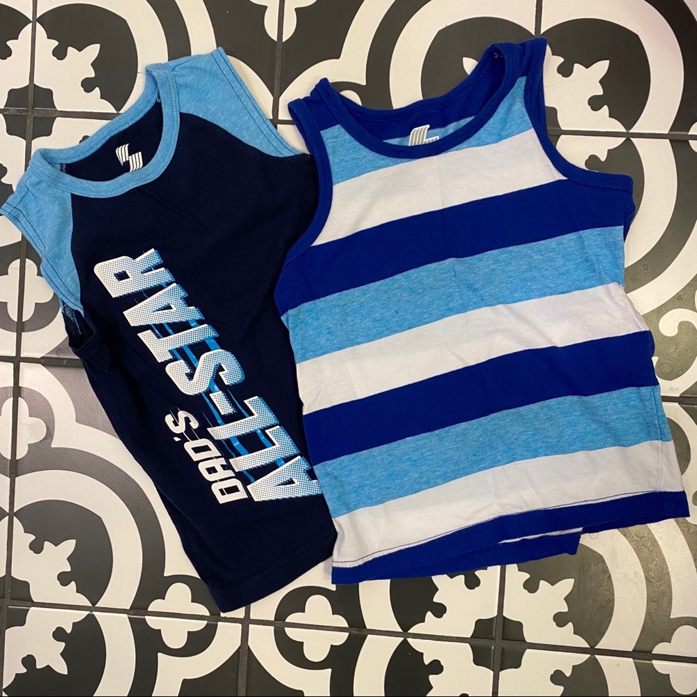 Set of 2 TCP Blue Tank Tops